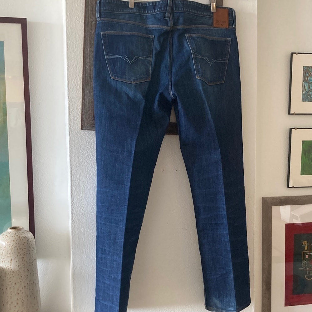 Guess Men's Denim Slim Jeans - Picture 3 of 10
